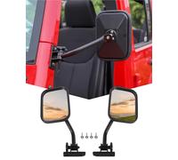 JeCar Specchietti retrovisori a sgancio rapido per Jeep Wrangler TJ JK JKU 1997-2018