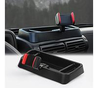 JeCar - Supporto per Telefono Jeep TJ, Supporto per Console Centrale, cruscotto, Scatola portaoggetti per Jeep Wrangler TJ 1997-2006