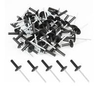 Jecdfs 50 pezzi rivetti ciechi in alluminio,rivetti alluminio ciechi,4mm x 20mm per Applicazioni Professionali in Edilizia, Nautica, Automobilistica e Mobili