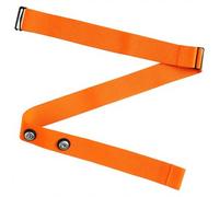 Jecdfs Fascia Cardio Toracica Regolabile 75-105 cm con Sensori Bluetooth ANT+ Compatibile con Polar H10 Wahoo Coospo Magene - Arancia Cintura Impermeabile per Corsa Ciclismo Allenamento Intenso