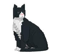 JECKA Animal Building Blocks for Kidults Tuxedo Cat 01S