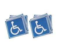 JECOMPRIS 10 pezzi Adesivi per Disabili per Toilette e Accessibilità Resistente AI Graffi e Facile Applicazione Adatti Superfici Varie