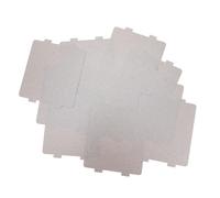 JECOMPRIS 10 Pezzi Foglio di Mica per Microonde, Copertura Guida D'onda Resistente Alte Temperature, Piastra Isolante Tagliabile per Riparazione Forno Microonde Uso Casa Ufficio Ristorante