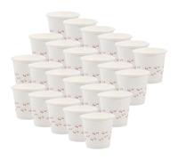 JECOMPRIS 100pezzi Bicchierini Di Carta Biodegradabili Per Degustazione Di Bevande e Snack Pratici e Facili