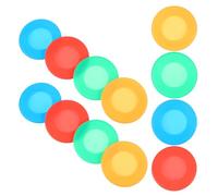 JECOMPRIS 12 Pezzi Copri Stetoscopio in Silicone Morbido Copertura Protettiva per Diaframma e Testa Compatibile Modelli Medici, Colori Assortiti Arancione Rosso Blu Verde, Colore Casuale