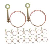 JECOMPRIS 12pezzi Fascette Regolabili Per Aria in Clip Di Ricambio Per Acqua Fascette Per Accessori Fissatore Per