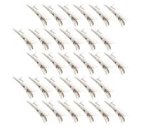 JECOMPRIS 150 Pezzi Mini Clip a Molla in Metallo 4,5 Cm, Morsetti a Molla per Foto e Fermagli per Chioma Fai da Te, Clip Regolabili per Lavori Artigianali, Portafoto ed Esposizione Immagini