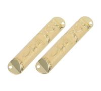 JECOMPRIS 2 Impostati Mezuzah Metallo con Rotolo Benedici Questa Casa Decorazione Religiosa Ebraica con Stella Davide Accessorio Ebraica per Ingressi