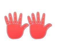 JECOMPRIS 2 mani giganti che applaudono: mani giganti da tifoso da cheerleader - Forniture per il tifo in eventi sportivi - Divertente accessorio gigante per giochi e celebrazioni