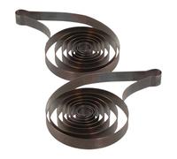 JECOMPRIS 2 Pezzi Molle Metalliche per Sveglia Meccanica, Ricambio Parte Orologio in Acciaio, Molla a Orologeria per Riparazione e Restauro Orologi Vintage