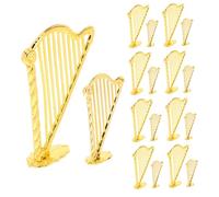 JECOMPRIS 20 Pezzi Pendenti Lyra Arpa Vintage per Creazioni Gioielli Accessori per Amanti della Musica per Bracciali e Collane da Te