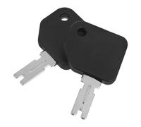 JECOMPRIS 2pcs Chiave Carrello Elevatore Per Macchine Da Costruzione Compatibile Con Ztuoauma E Hyster Sxl Chiave Di Accensione Robusta Per Funzionamento Affidabile Della Logistica