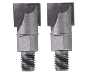 JECOMPRIS 2pezzi Per Trapano Per Apertura Serrature Per Forare Precisione Sostituisce Punte Usurate Per Falegnameria