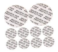 JECOMPRIS 300 Pezzi Sigilli Adesivi Per Bottiglie Da 26 Mm, Guarnizioni Per Tappi Di Fiaschette e Barattoli Sigillo Di Sicurezza a Pressione, Compatibili Per Conservazione e Anti-perdite