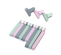 JECOMPRIS 36 Pezzi Clip per Sigillare gli Alimenti in Plastica, Morsetti per Chiusura Snack Multiuso, Pratiche Clip per Sacchetti Alimentari per Cucina e Conservazione Casa Colore Casuale