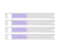 JECOMPRIS 360 Pezzi Ear Piercing Floss Cleaner, Earring Hole Floss Cleaner, Filo in Cotone Sottile Porpora, con Tubo di Conservazione, per Nose Ring e Ear Piercing, Cura Quotidiana