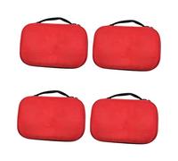 JECOMPRIS 4 Pezzi Borsa Pronto Portatile per Viaggi e Campeggio Sacchetto Medicinali con Chiusura Zip Materiale Resistente e Facile per Escursioni e Emergenze