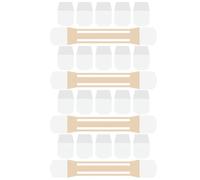 JECOMPRIS 4 pezzi Cerotti Lifting Collo Adesivi Elastici per Sollevamento e Rassodamento Antirughe e Tonificazione Cutanea per Donna Cura Viso Collo Idratante e Anti-età Resistente Sudore e