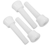 JECOMPRIS 4 Pezzi Rivestimento per Mungitrice per Capre in Silicone Bianco | Allevamenti Familiari e Aziende Caprine, Stabilità del Vuoto, Installazione Semplice, Ricambio per Latte