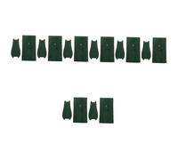 JECOMPRIS 4 Set Custodia Per Orologio Viaggio Parlando Impermeabile Protettore Borsa Per Orologi Contenitori Titolare Guarda La Borsa Da Trasporto Flanella Green 2 Pezzi*4