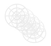 JECOMPRIS 5 Pezzi Pesini Reti Pressa Sottaceti Peso Fermentazione per Verdure Fermentate Strumento Pressione Uniforme per Barattoli Cucina