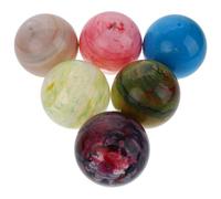 JECOMPRIS 6 Capsule Per Distributori Automatici Di Gomme Da Masticare 3. 1 Piccoli Contenitori Vuoti Multicolori Colori Vivaci Palline Sacchetti Caramelle Bomboniere (6 Colori)