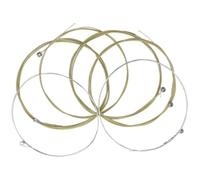 JECOMPRIS 6 Pezzi Inossidabile Corde Lisce per Acciaio Chitarra, Acustica | Chitarra Folk, Sostituzione delle Corde, Uso Semplice, Tocco Confortevole, per Chitarrista