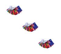 JECOMPRIS 6 Set String bandiera della Coppa del Mondo stamina della bandiera del mondo bandiere Paese arredamento bandiera striscioni decorativi per feste Panno in poliestere