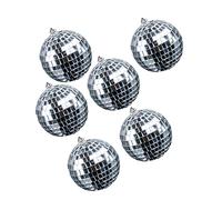 JECOMPRIS 6pezzi Palla Riflettente Da Discoteca Per Feste Matrimoni Pub Banchetti Night Club e Discoteche Decorazione Per Feste Da Per Adulti e Di Natale