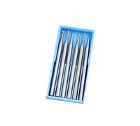 JECOMPRIS 6pezzi Punte Rotative Carburo Di Tungsteno Per Incisione e Fresatura Strumenti Per Lucidatura e Creazione Di Opere Artistiche