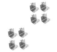 JECOMPRIS 8pezzi Per Ripiani Freezer Inossidabile Clip Per Ripiano Frigorifero Facili Installare e Resistenti Per Spazi e Congelatore