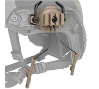 JECOMPRIS Adattatore Accessorio in Lega e Nailon per Cuffie da Casco Supporto Rotante Casco 19-21mm per Binario Guida per Attività Outdoor