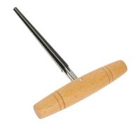 JECOMPRIS Alesatore per Pioli in Acciaio Inox Manico in Legno, Accessorio per Violino e Viola, Strumento Compatto per Riparazione e Liuteria di Strumenti Musicali, Portatile per Artigiani