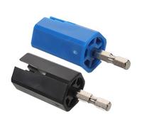 JECOMPRIS Avvolgitore ed Chitarra Plastico e Acustica per Elettrica Metallo Corde 2 Pezzi Compatto Portatile per Manutenzione e Concerti