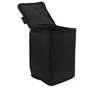 JECOMPRIS Borsa Porta Bombole Gas da Campeggio in Tela Nera Piccola, Sacchetto Protettivo Versatile per Lanterne, Boccali Birra e Attrezzatura Outdoor, Custodia Portatile per Uso Esterno