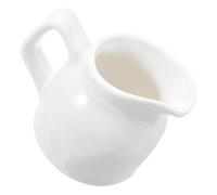 JECOMPRIS Brocca in Ceramica con Manico 100 Ml Tazza per Caffè Latte Art e Salsa Contenitore per Panna da Caffè Uso Professionale Ristoranti Hotel