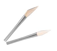 JECOMPRIS Brunitoio per Lucidatura Gioielli in Agata con Manico, Strumento per Levigare e Brunire Ornamenti, Set 2 Pezzi per Lavorazione Artigianale e Rifinitura Gioielli