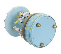 JECOMPRIS Carillon Musicale Giostra con Cavalli Mobili in Legno e Plastica, Decorazione Natalizia Rotante per Compleanni e Anniversari, Regalo Festivo