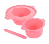 JECOMPRIS Ciotola in Silicone Per Sciogliere La Cera Recipiente Pieghevole Per Maschere Con Adesivo Di Fornitura Per Miscelare Maschere Facile Da Pulire e Usare