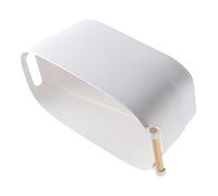 JECOMPRIS Ciotola per Ammollo Mani Manicure in Stile Giapponese, Contenitore per Nail Art e Rimozione Unghie, Strumento Professionale per Saloni di Bellezza e Uso Domestico, Colore Bianco