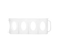 JECOMPRIS Contenitore per Bevande da Cucina in Plastica 2 Pezzi Scatola per Conservazione Birra e Cassetto Frigorifero Organizer Ecologico per Frutta e Verdura