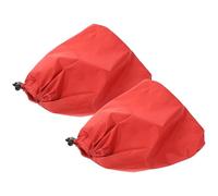 JECOMPRIS Copertura Specchietti Retrovisori Laterali Auto 2 Pezzi 190t Argento 33x27 Cm Protezione Neve e Brina Resistente per Suv e Veicoli Installazione Facile