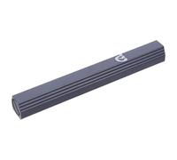 JECOMPRIS Custodia per Mezuzah in Lega di Alluminio da 12,5 cm, Porta Rotolo per Porta Judaica, Custodia Tradizionale per benedizione ebraica, Decorazioni artistiche Judaica per la benedizione della