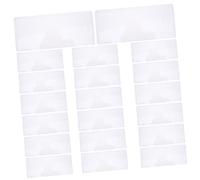 JECOMPRIS Custodie Porta Banconote in Plastica Trasparente 20 Buste 173X75 MM Rinforzate per Collezionisti Protettori di Carta per Esposizione e Protezione