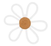 JECOMPRIS Decorazione a Parete da Margherita Rustico Arredamento Decorazioni Boho Fiori murales sospeso vivaio Decorazione della Parete Tessuta Arte muraria Corda di Cotone