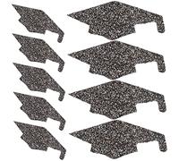 JECOMPRIS decorazione del cappello del dottore topper per torta per cappuccio di laurea kit di decorazione del tappo di laurea forniture di laurea oggetti di scena per la laurea Non tessuto