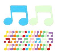 JECOMPRIS Decorazioni Musicali Coriandoli 200 Pezzi Note in Carta per Feste Adulti e Ragazzo Ragazza Compleanni e Matrimoni Tema Musicale Colore Casuale