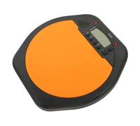 JECOMPRIS Drum Pad Digitale Display Lcd per Batteristi Principianti, Pad per Batteria Elettronica da Allenamento Metronomo Sonoro e Superficie Elastico-pressione per Esercizi Precisi