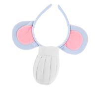 JECOMPRIS Fascia Per Topi Peluche Adulti Costume Da Topo Ratto Rosa Halloween Cosplay Fascia Per Le Orecchie Del Topo Adulto Divertenti Cappelli Di Natale Per Sky-blue Stoffa