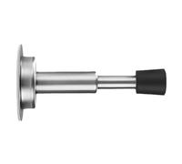 JECOMPRIS Fermaporta Anticollisione in Acciaio Inox 85-103 MM Ammortizzatore Idraulico Silenzioso Paracolpi da Parete Doppia Installazione Adesiva o a Foratura Protezione Porta per Uso